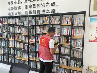 宿豫新莊 “綠書簽”進(jìn)社區(qū) 筑牢精神防火墻